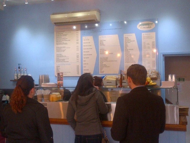 Crocodile Sandwich and Coffee Bar