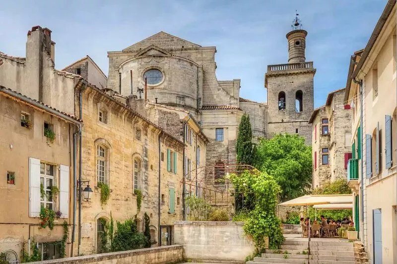 Charming Character 17th Century Village Stone House near Uzes, South of France