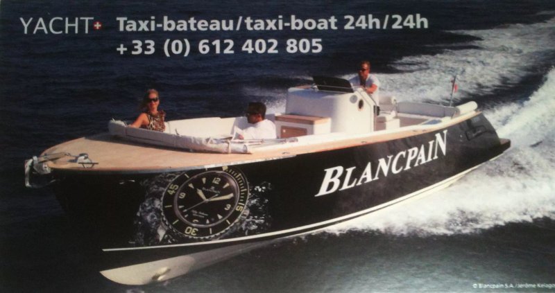 Taxi Boat Saint Tropez