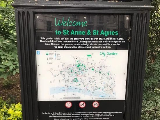 St Anne & St Agnes Garden