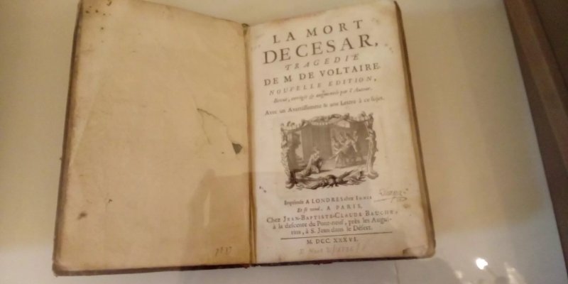 Musee Voltaire de la Bibliotheque les Delices