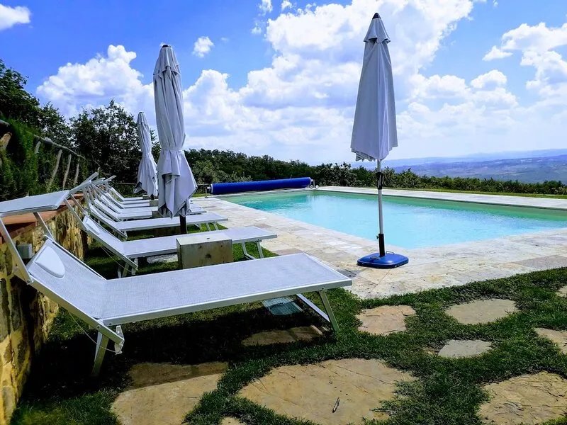 FAB 5BD DESIGNER VILLA, PRIVATE HEATED POOL & AMAZING VIEWS, TOP SIENA CHIANTI