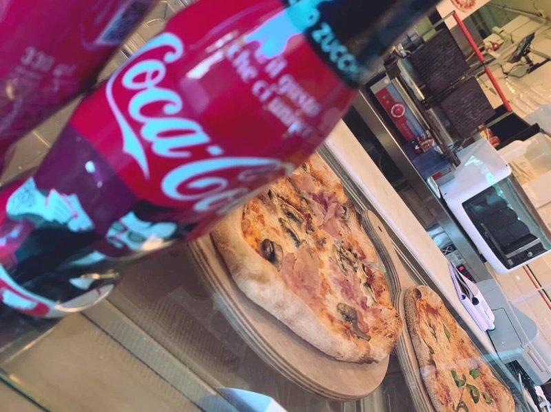 Pizza e Coca