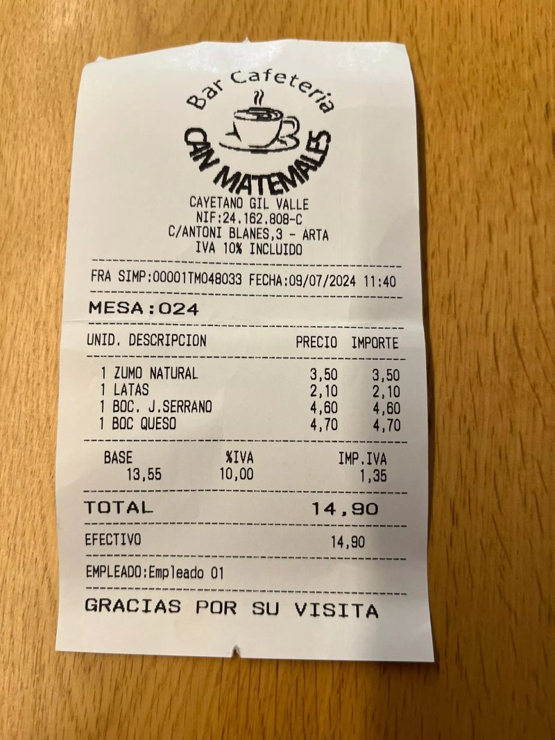 Bar Cafeteria Matemales