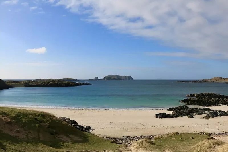 Very Private  Croft  Cottage on Scenic Sea Loch in the Wonderful Western Isles