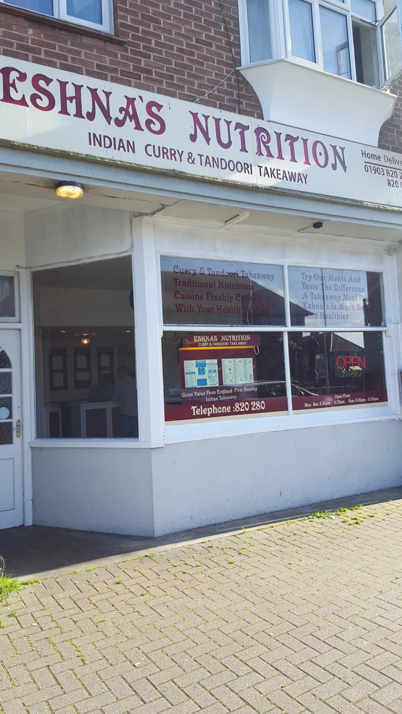 Eshnas Nutrition Curry & Tandoori Take Away