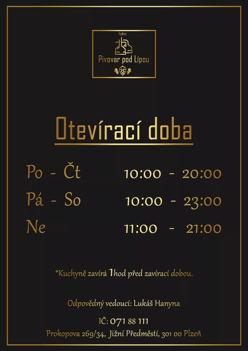 Pivovar pod Lipou