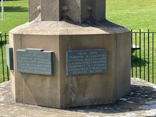 East Dean War Memorial