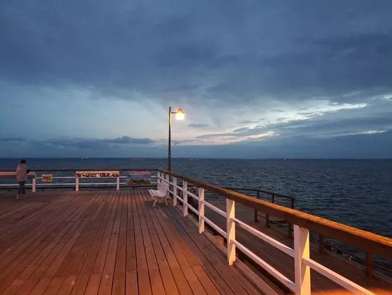 Jetty in Jastarnia