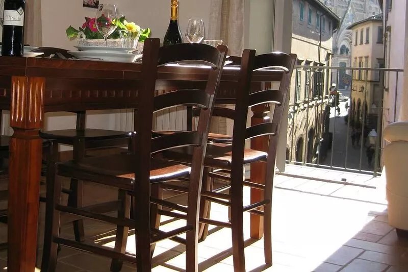 The little terrace on the cathedral