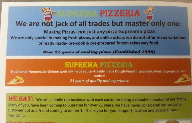Suprema Pizzeria