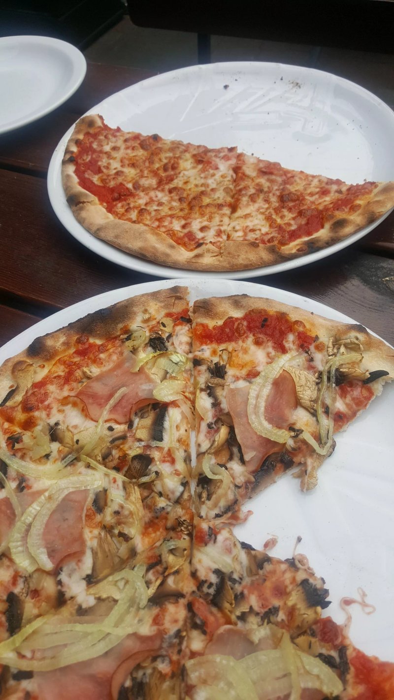 Pizza in Garden