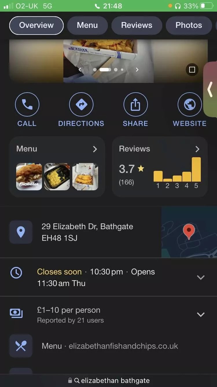 Elizabethan Chip Shop