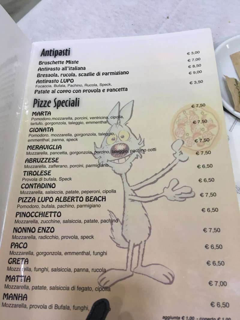 Pizzeria Lupo Alberto