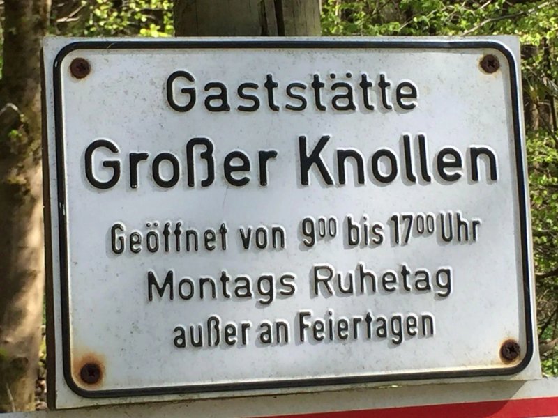 Waldgaststatte Grosser Knollen