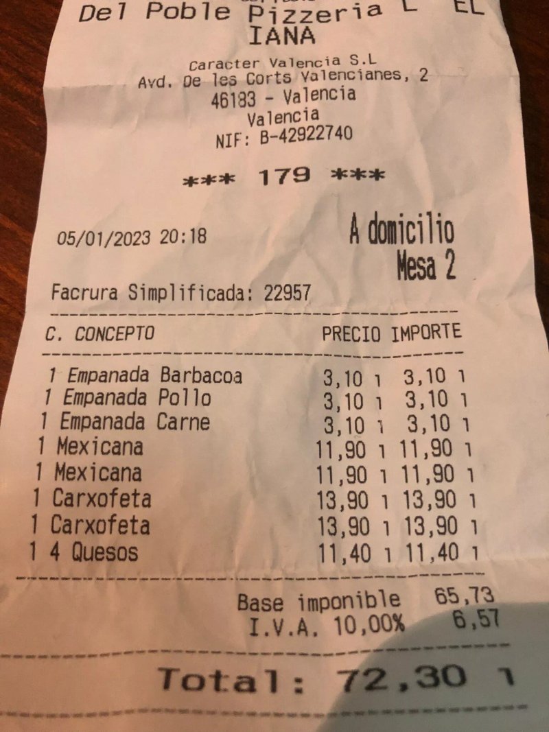 Del Poble Pizzeria- Obispo Amigo