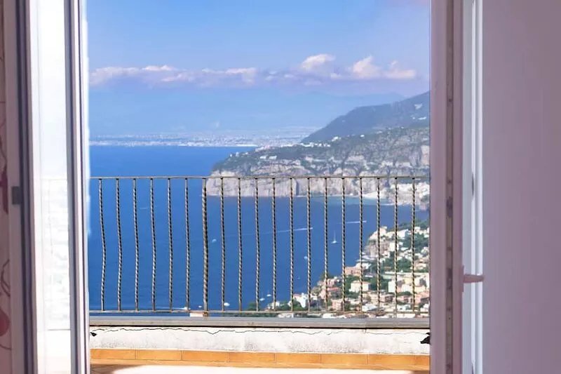 Picture-postcard Amalfi Coast views from this 6-bedroom