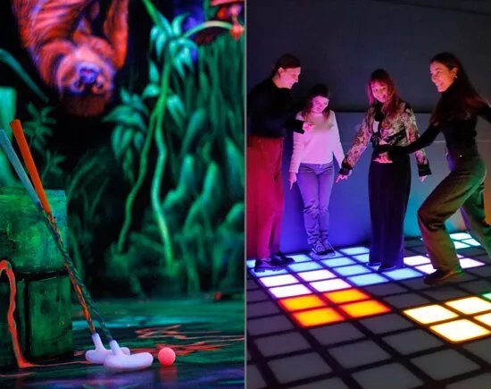 FunXperience Hannover - NeonGolf & Pixel Games