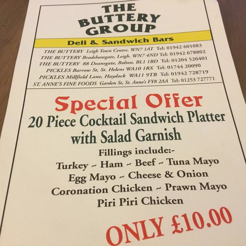 The Buttery Sandwich Bar & Deli