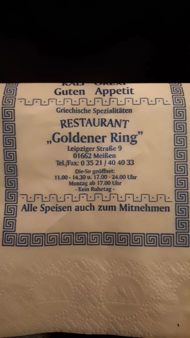 Restaurant Goldener Ring