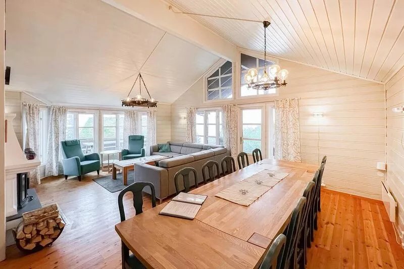 Awesome home in øyer with house a mountain view