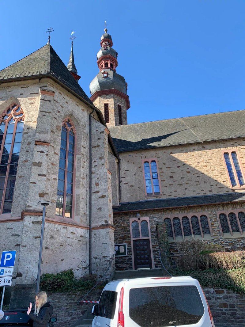 Kath. St. Martin Kirche In Cochem An Der Mosel.