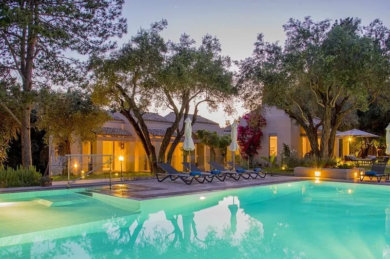Villa Skyline Luxury Sea View Villa with heated pool