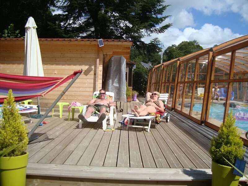 Cottage with HEATED  INDOOR POOL / SPA facilities Langonnet  Morbihan ,Brittany