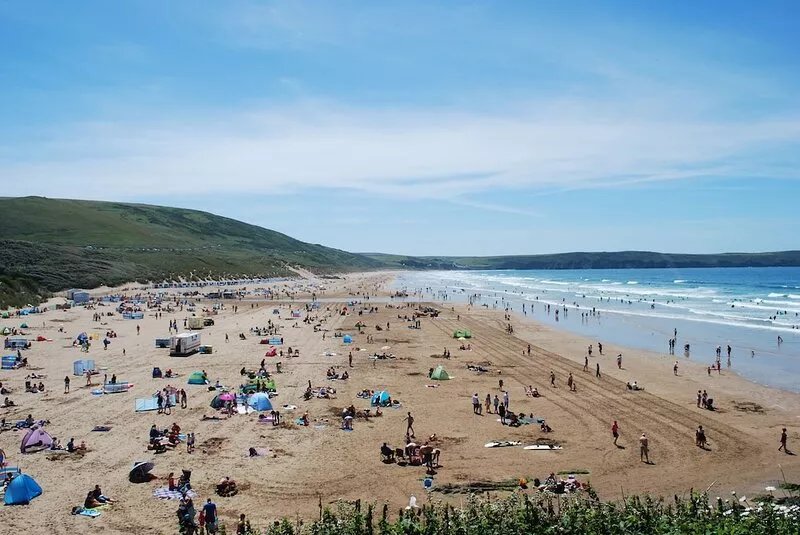 Fantastic Dog Friendly Apartment With Stunning Views Over Woolacombe Beach.