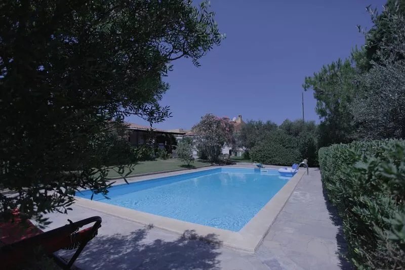 Villa Paolina: private pool, large shady patio, front garden.