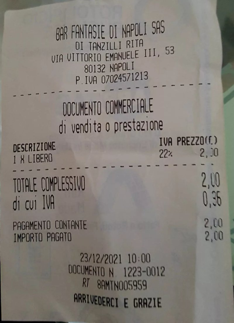 Bar Fantasie Di Napoli Sas