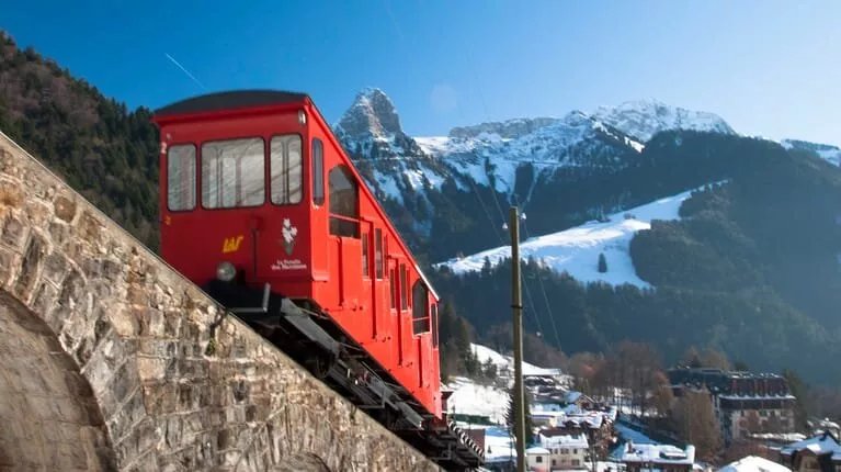 Funiculaire Les Avants - Sonloup