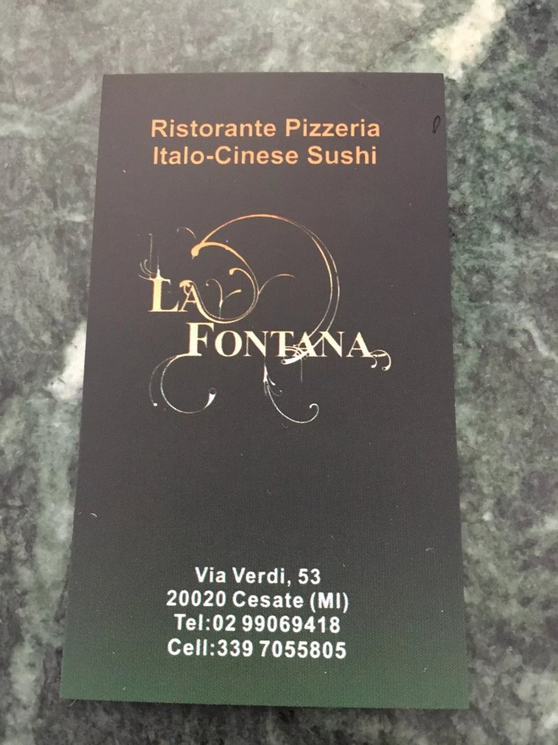 Ristorante Pizzeria La Fontana