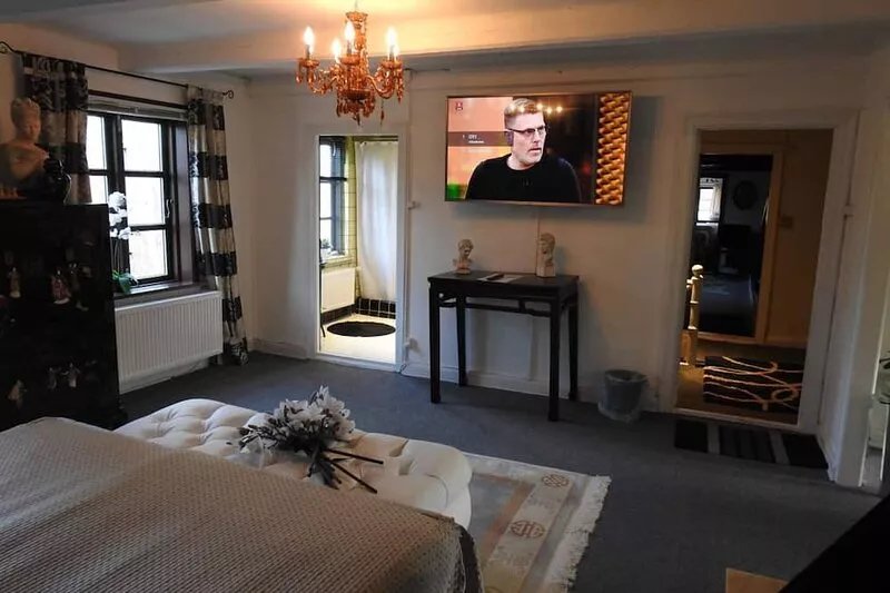 2-person room in a hotel in Tranekær