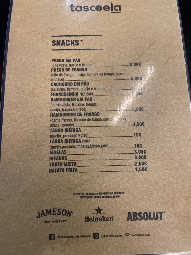 Tascoela Bar