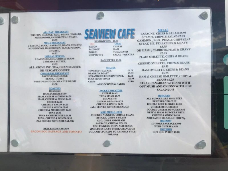 Birketts Seaview Cafe