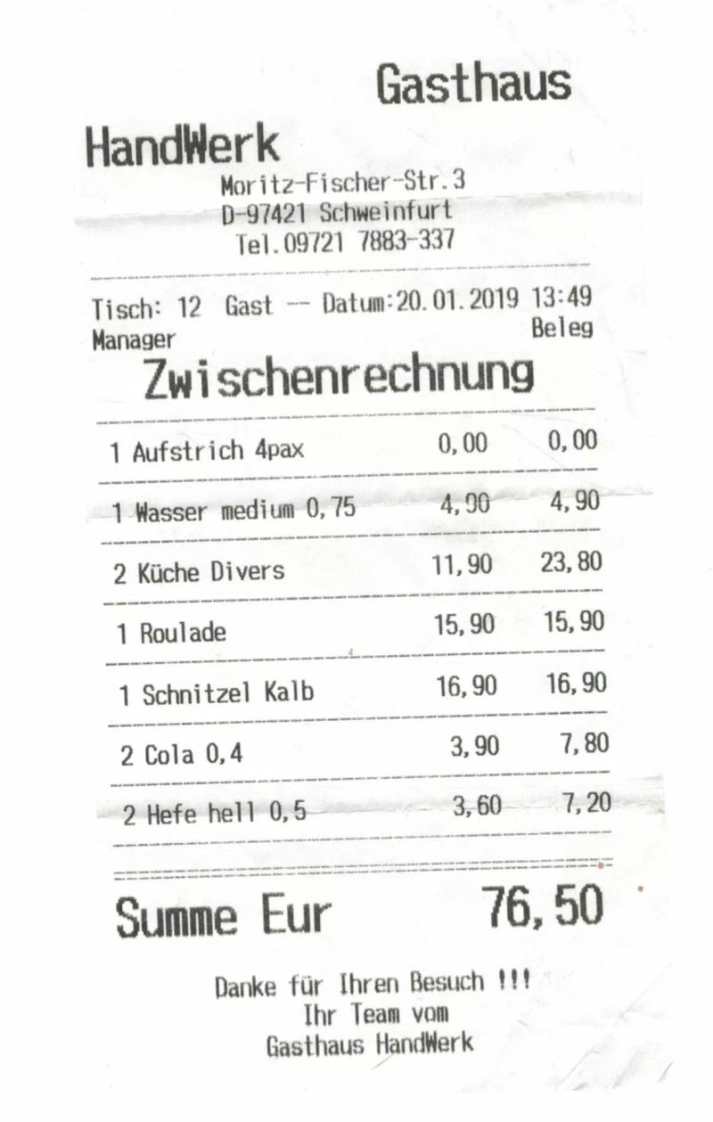 Gasthaus HandWerk