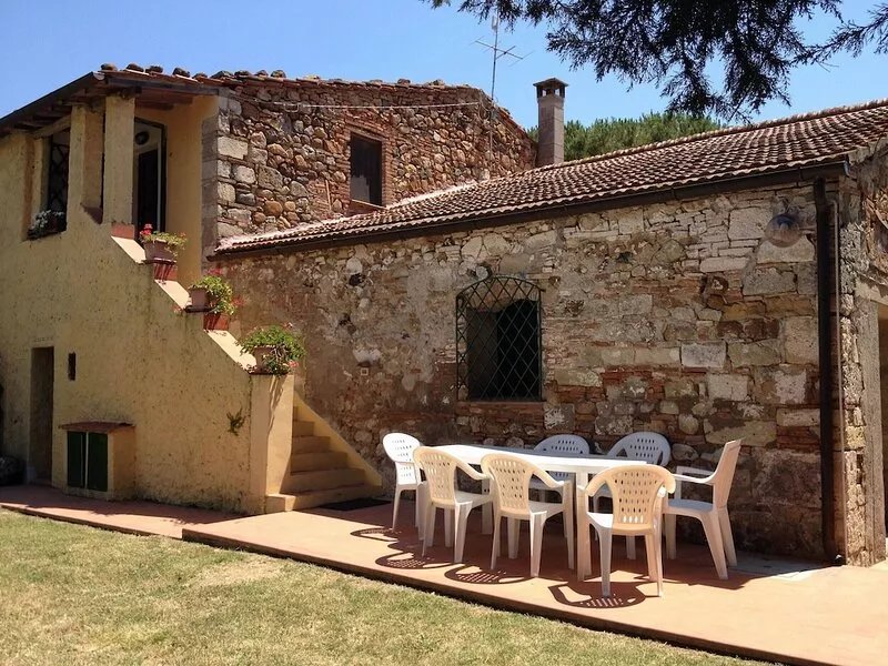 Nice, typical Tuscan accommodations, with A/C,Wi-Fi,in a pretty farmhouse