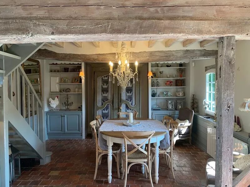 Normandy cottage and guest house, sleeps 6 with heated pool