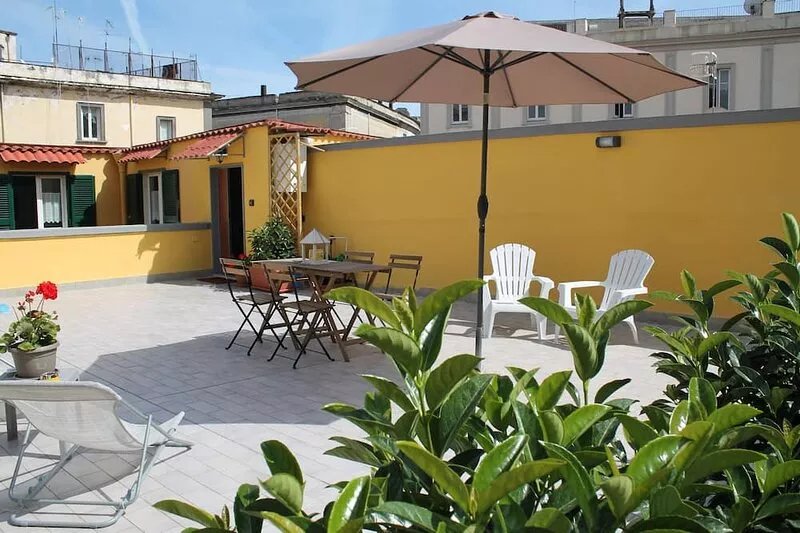 ART TERRACE - in the historic center with large terrace-