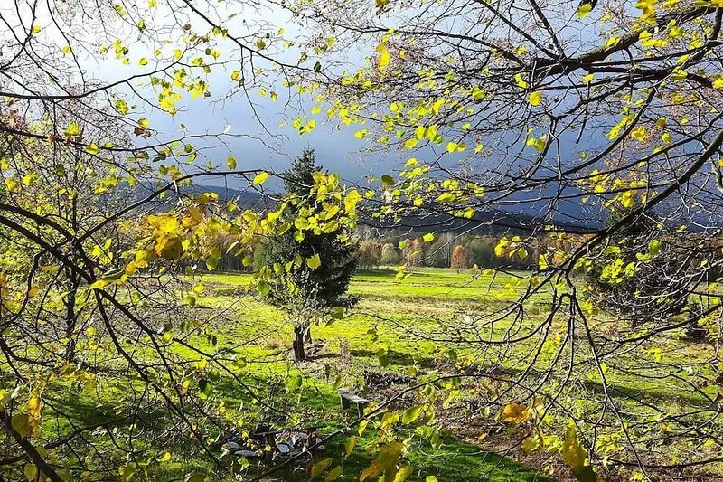 An old, characterful, stone house at the foot of Izery Mountains