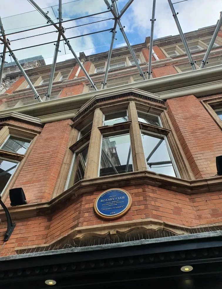 Rotary Club Blue Plaque