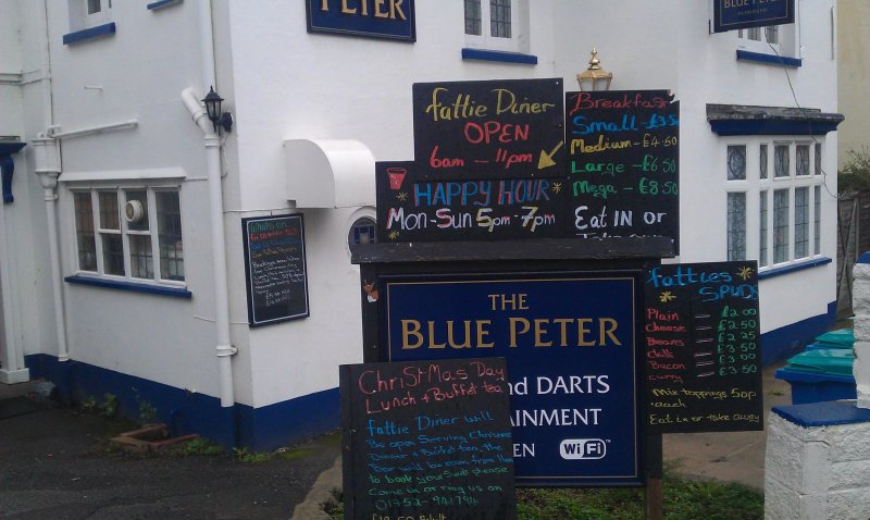 Fatties Diner the Blue Peter Inn