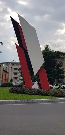 Scultura astratta di Marco Gerra -