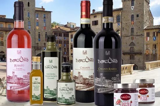 Wine & Oil Chianti Products Piazza Grande Arezzo
