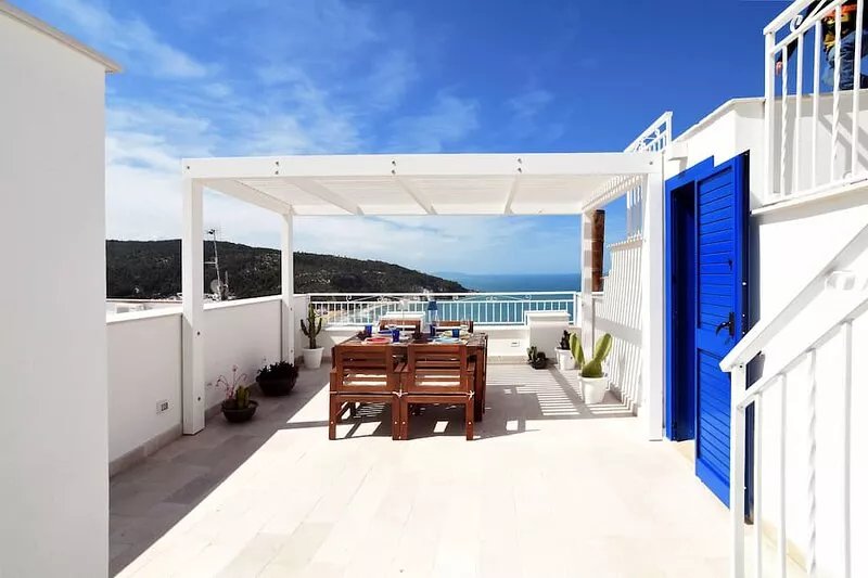 Stunning apartment with sea view in the heart of Peschici