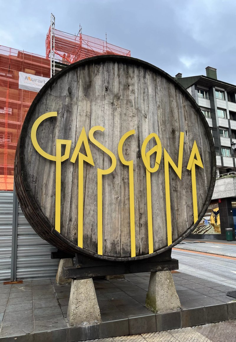 Tonel de Sidra Gascona