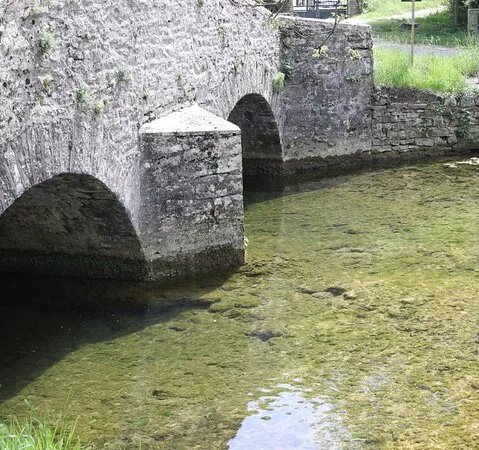 Vieux pont sur la Seille