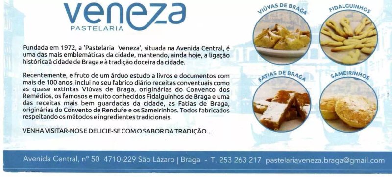 Sopro elegante Lda, Pastelaria Veneza