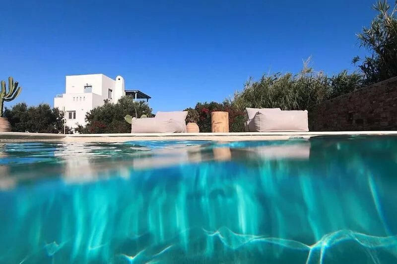 Seaside Naxos • Villa Ariadne 4 BDR 3 BATH with Private Pool * Plaka ⛱️